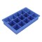 Chef Craft 15-Cube Silicone Ice Cube Tray - Makes Large 1.25&#x22; Easy To Remove Cubes